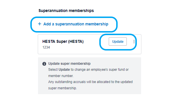 Step 1 Ensure You’ve Added Superannuation Details For Employees